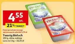 Auchan Twaróg Bieluch różne rodzaje oferta