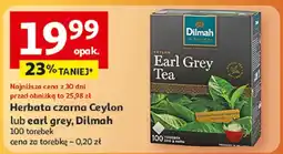 Auchan Herbata czarna Ceylon Dilmah oferta