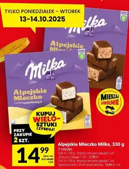 Twój Market Baton Alpejskie Mleczko Milka oferta