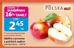 Auchan Jabłka czerwone z polskich sadów Auchan oferta