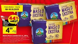 Twój Market Masło ekstra Łowickie 82% Łowicz oferta