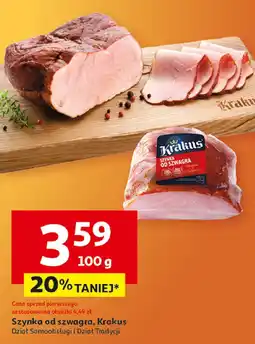 Auchan Szynka od szwagra Krakus oferta