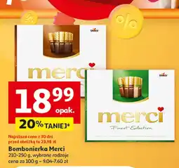 Auchan Bombonierka Merci Finest Selection oferta