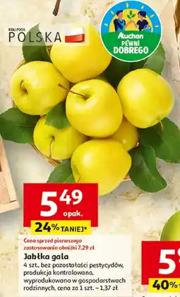 Auchan Jabłka gala Auchan oferta