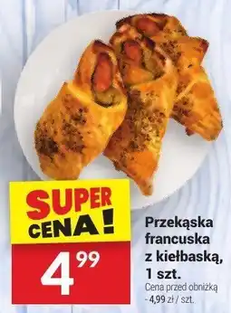 Twój Market Przekąska francuska z kiełbaską Białecki oferta