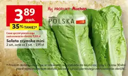 Auchan Sałata rzymska mini Auchan oferta