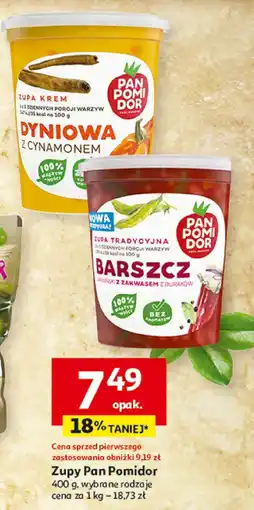 Auchan Zupa Pan Pomidor oferta