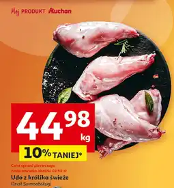 Auchan Udo z królika świeże Auchan oferta