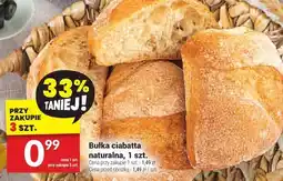 Twój Market Bułka ciabatta naturalna Białecki oferta