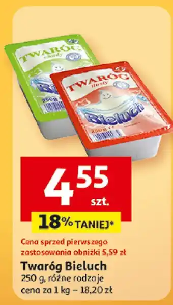 Auchan Twaróg Bieluch oferta