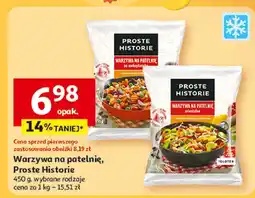 Auchan Warzywa na patelnię Proste Historie oferta