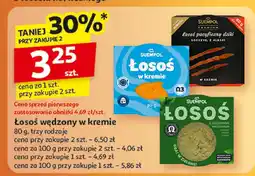 Auchan Łosoś wędzony w kremie Suempol oferta