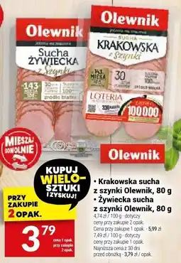 Twój Market Sucha z szynki Olewnik oferta