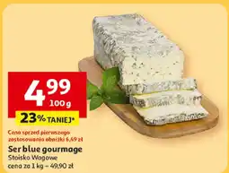 Auchan Ser blue gourmage Stoisko Wągowe oferta