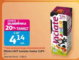 Auchan Mleko UHT Łaciate Junior 3,8% oferta