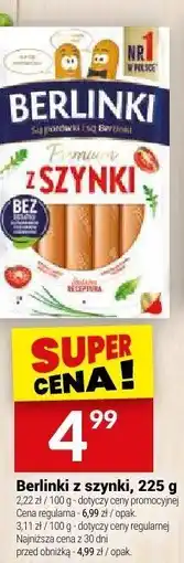 Twój Market Parówki Berlinki z szynki oferta