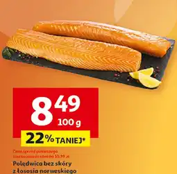 Auchan Polędwica bez skóry z łososia norweskiego Auchan oferta