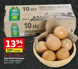 Auchan Jajka Pewni Dobrego ekologiczne klasa A oferta