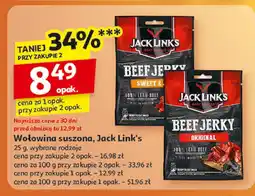Auchan Wołowina suszona Jack Link's oferta