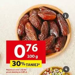 Auchan Cukierki Jamajka kokosowe, bananowe, o smaku mango, brownie lub caramelli oferta