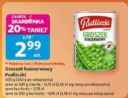Auchan Groszek konserwowy Pudliszki oferta