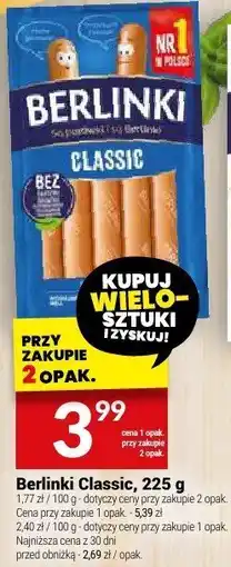 Twój Market Parówki Berlinki Classic oferta