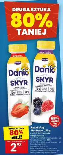 Twój Market Jogurt pitny Skyr Danio oferta