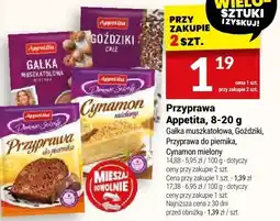 Twój Market Przyprawa gałka muszkatołowa, goździki, cynamon Appetita oferta