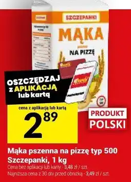 Twój Market Mąka pszenna na pizzę typ 500 Szczepanki oferta