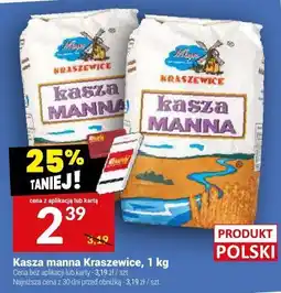 Twój Market Kasza manna Kraszewice oferta