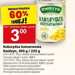 Twój Market Kukurydza konserwowa Kwidzyn oferta