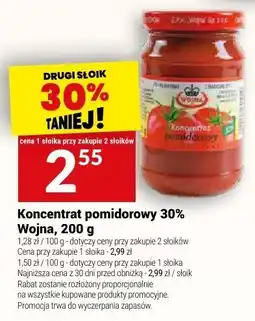 Twój Market Koncentrat pomidorowy Wojna oferta