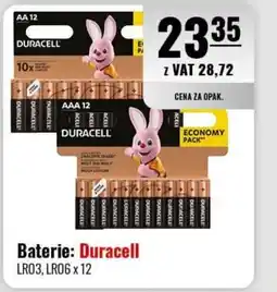 Eurocash Baterie: Duracell oferta