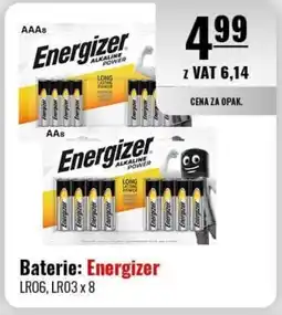 Eurocash Baterie: Energizer oferta