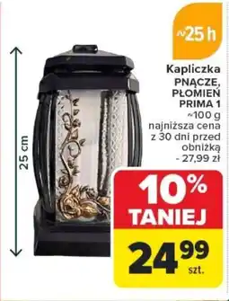 Carrefour Kapliczka pnącze, płomień prima 1 oferta