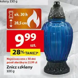 Auchan Znicz szklany 100 g 30 h oferta