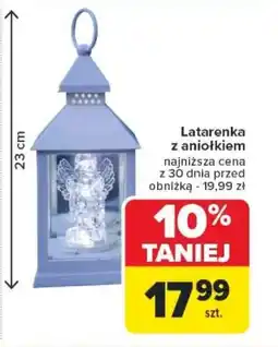 Carrefour Latarenka z aniołkiem oferta
