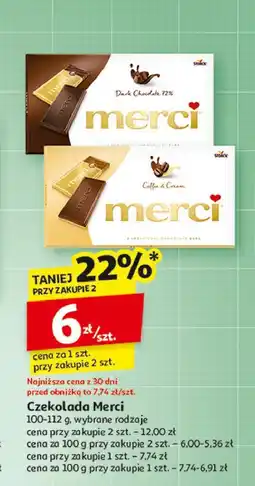 Auchan Cukierki coffee & cream Storck Merci Petits oferta