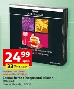 Auchan Zestaw herbat Dilmah Exceptional oferta