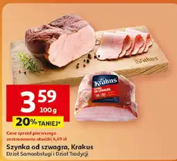 Auchan Szynka od szwagra Krakus Animex oferta