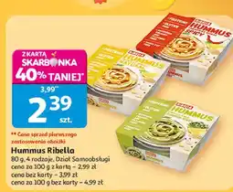 Auchan Hummus naturalny Ribella oferta