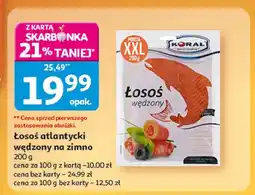 Auchan Łosoś wędzony sałatkowy Koral (Graal) oferta