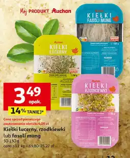 Auchan Kiełki rzodkiewki Auchan Różnorodne (Logo Czerwone) oferta