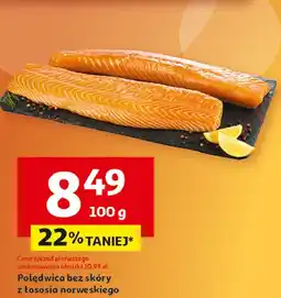 Auchan Łosoś atlantycki polędwica bez skóry oferta