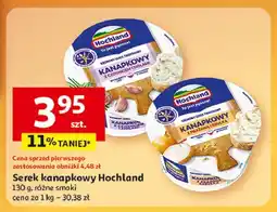 Auchan Serek z prażoną cebulką Hochland Kanapkowy oferta