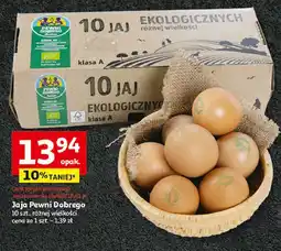 Auchan Jaja ekologiczne kl. a Auchan Pewni Dobrego oferta