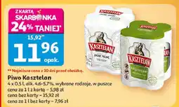 Auchan Piwo Kasztelan Jasne Pełne oferta