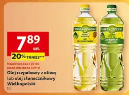 Auchan Olej Wielkopolski Słonecznikowy oferta
