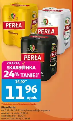 Auchan Piwo Perła Export oferta