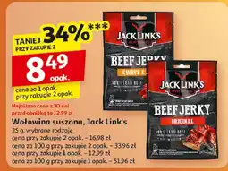 Auchan Suszona wołowina beef jerky original Jack Link's oferta